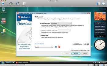 PhotoSave DVD software