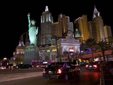 New York New York on Las Vegas Blvd